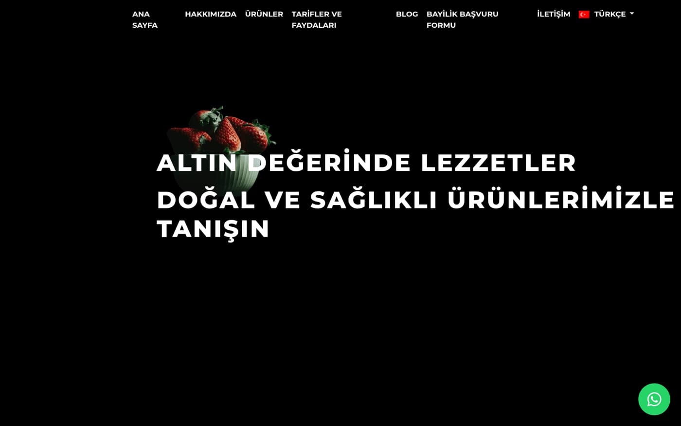Tokat web site — Mygoldenfood referans projesi önizlemesi — Gıda Tokat web site — Mygoldenfood referans projesi önizlemesi — Gıda