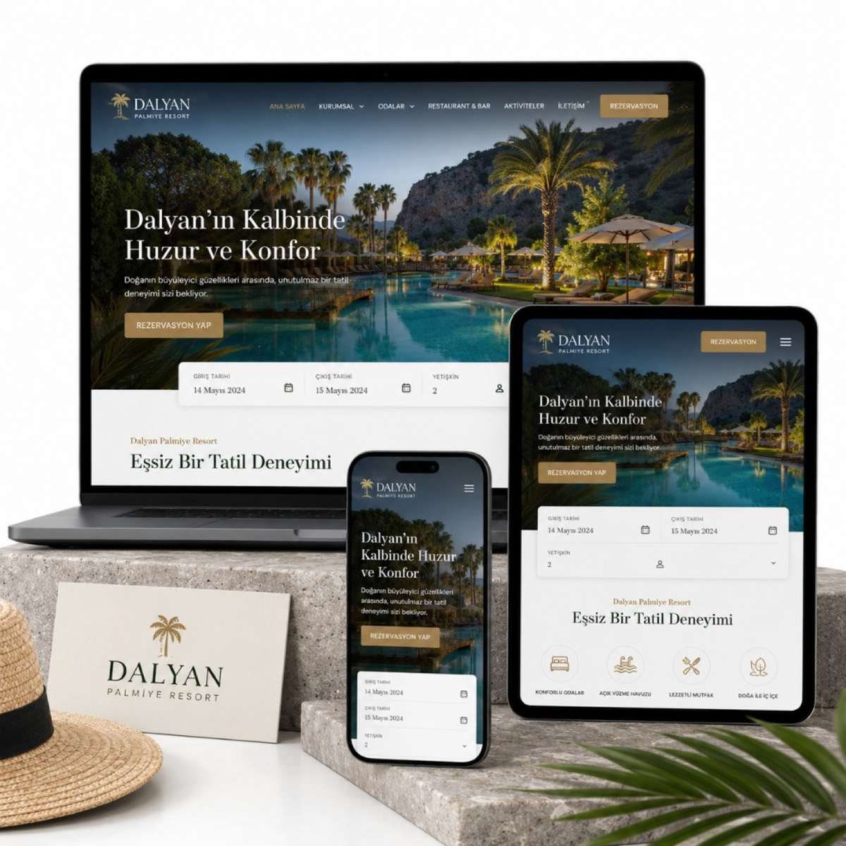 Dalyan Palmiye Resort — proje görseli